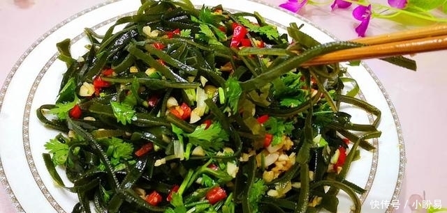 海带丝不会拌?提前做好3步骤,无腥味爽口还有嚼劲