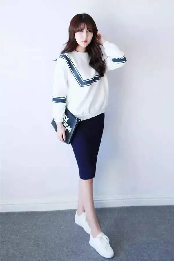 包臀裙搭配过初春！单穿打底都美哭了！