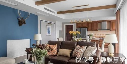 四室两厅|153㎡现代美式四室两厅,优雅与舒适的典范之家!