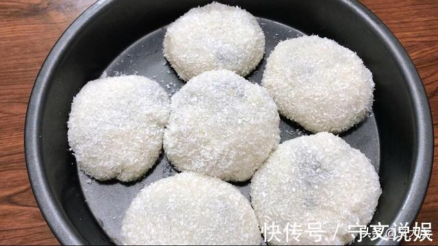 纯牛奶|糯米粉别用油炸了，筷子搅一搅，不加一滴水，吃着不腻特别香