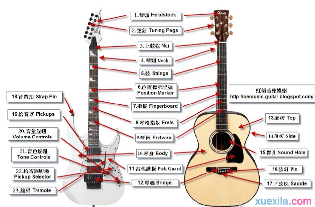 吉他的结构是怎样的 吉他的基本构造介绍 快资讯