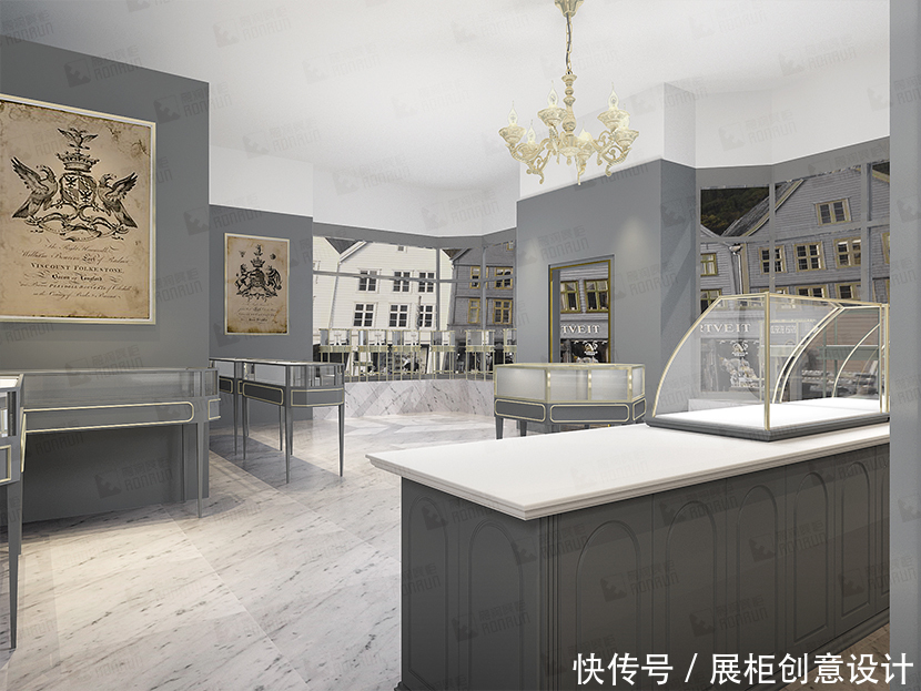 珠宝店|中国设计的珠宝店,绝对不比国外的差!