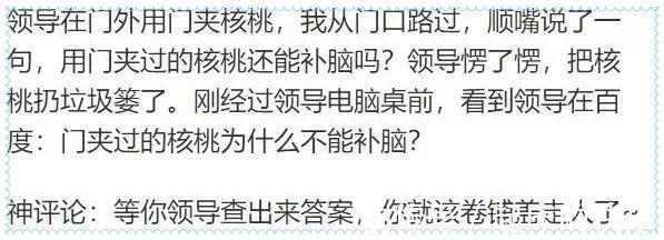 |搞笑“神评论”大盘点(1),网友:脑洞太大跟不上