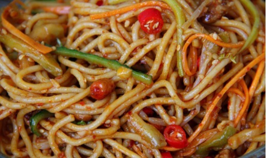 四川凉面最好吃的做法，酸辣开胃口感丰富，好吃到分分钟舔光盘