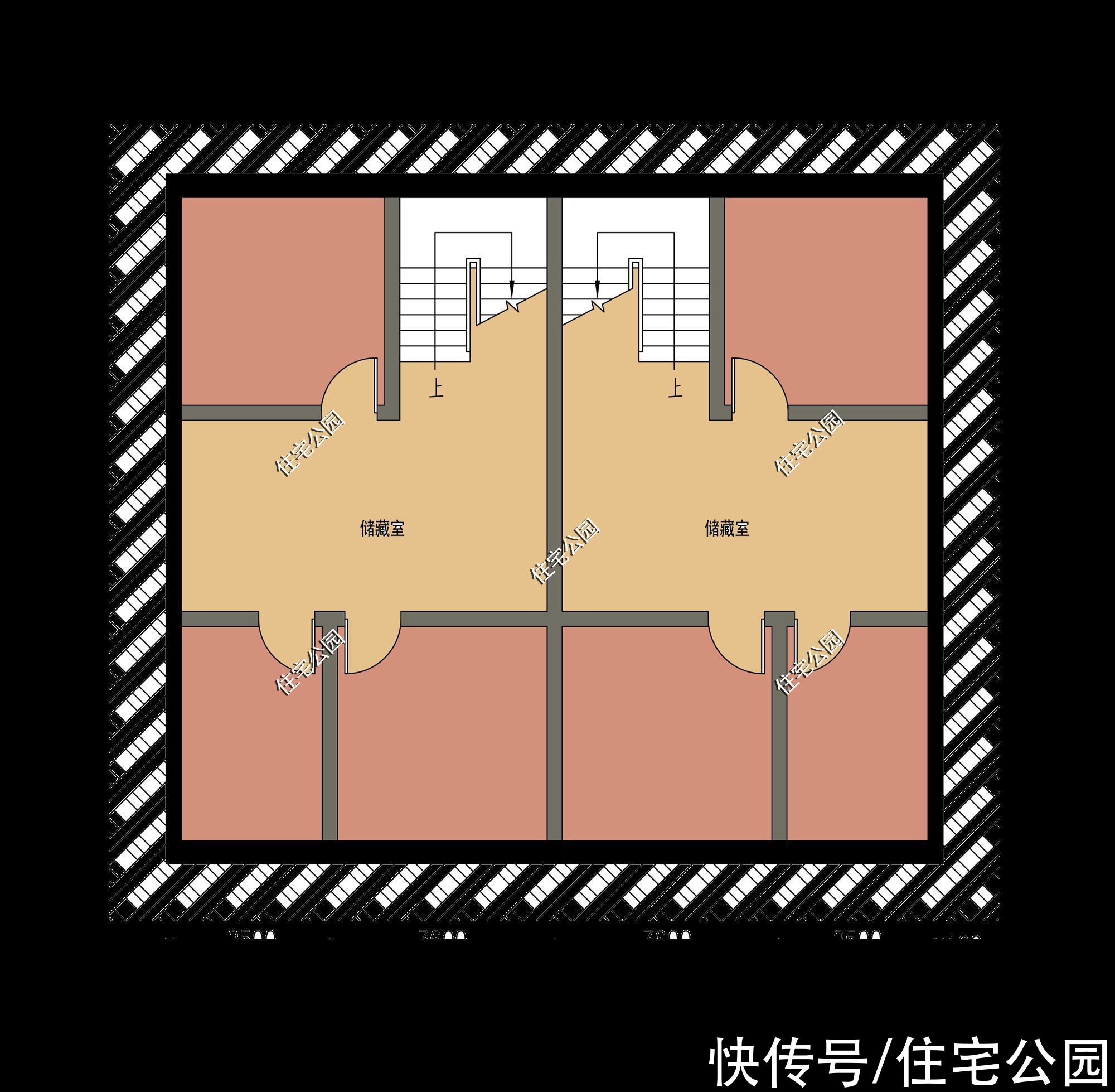 建筑面积|2021年就建这10套别墅吧，双拼设计太绝了，尤其是第6套特别实用