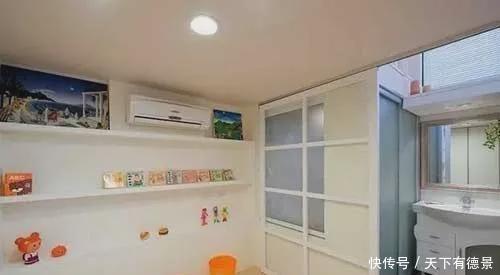 装修|租来的36平米小公寓装修改造成2房，居然住下了一家三口！