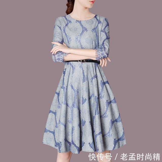 真丝连衣裙|30+白领丽人春款时尚职业装,休闲西装+真丝连衣裙