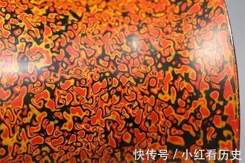 犀皮#清、精品漆器,犀皮漆梅瓶一对