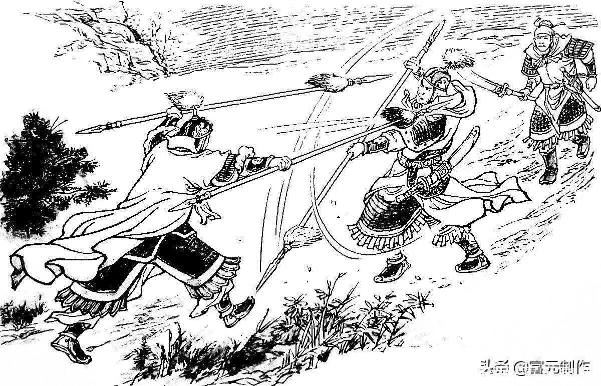 秦明&同为双枪将的董平与陆文龙谁更强?两人实力上的差距到底在哪里?