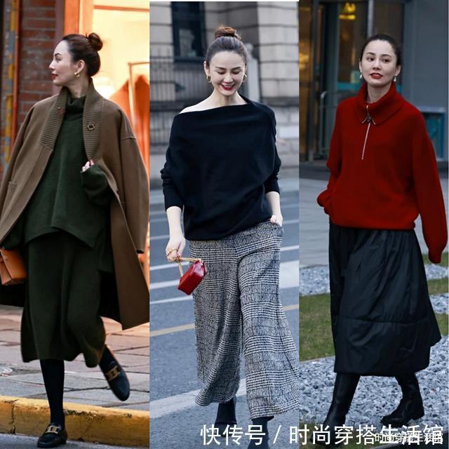 版型|天气越来越冷,今年流行穿“大一号”,时髦保暖又高级,谁穿谁美