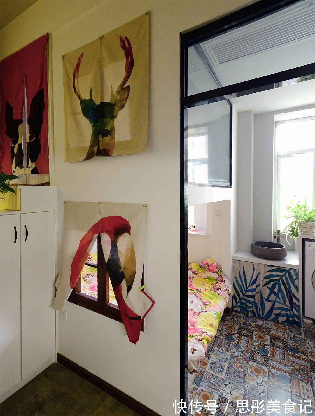 阳台|35平的“穷”装修，用5万元的装修费用，打造出一家三口的小城堡