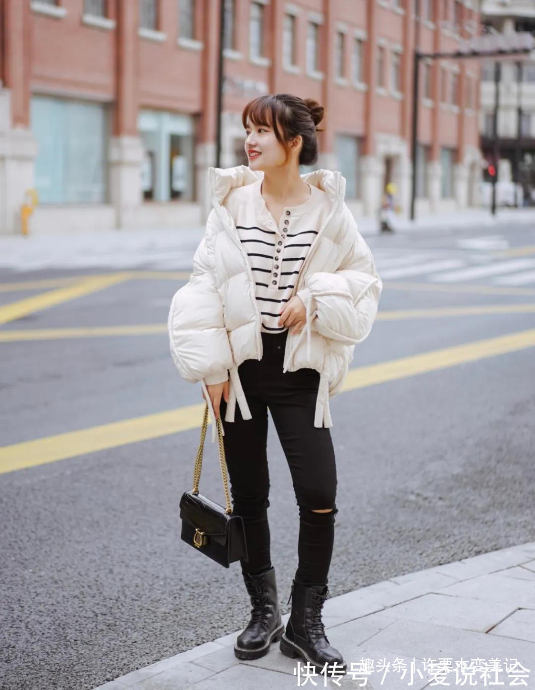 显壮 女性不管什么身材,穿羽绒服记住“4不要”,显胖显矮,很没气质