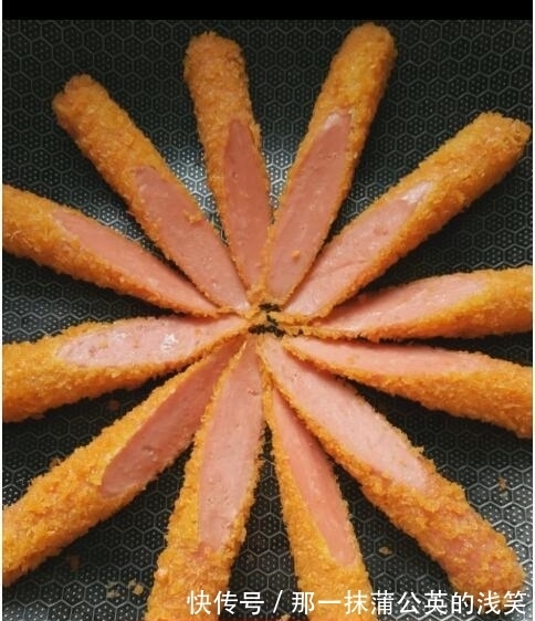 做法|脆皮火腿肠做法, 外酥里嫩, 简单易学
