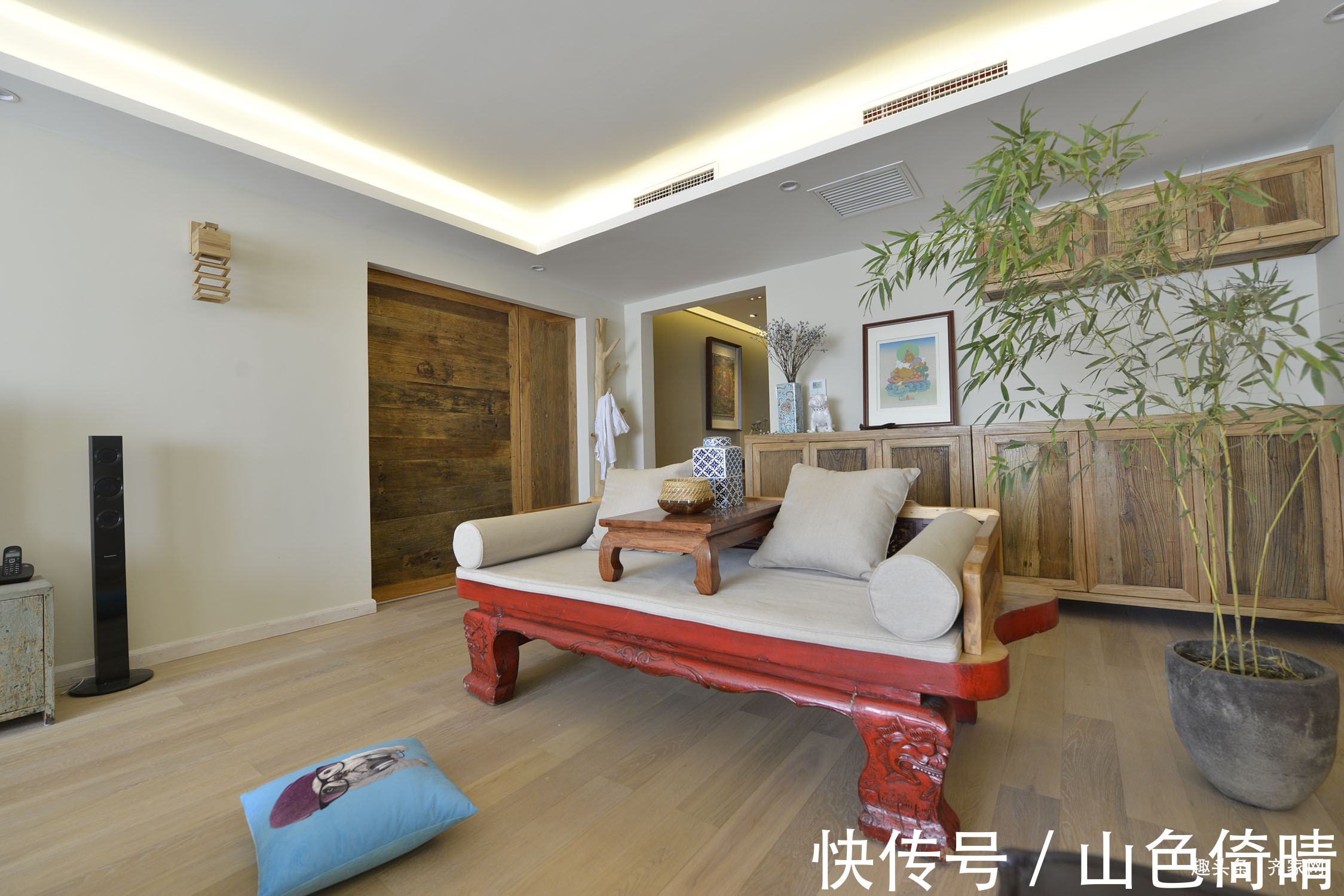 坚实度|三居室中式,内敛而高贵的风范,沉淀文化内涵!