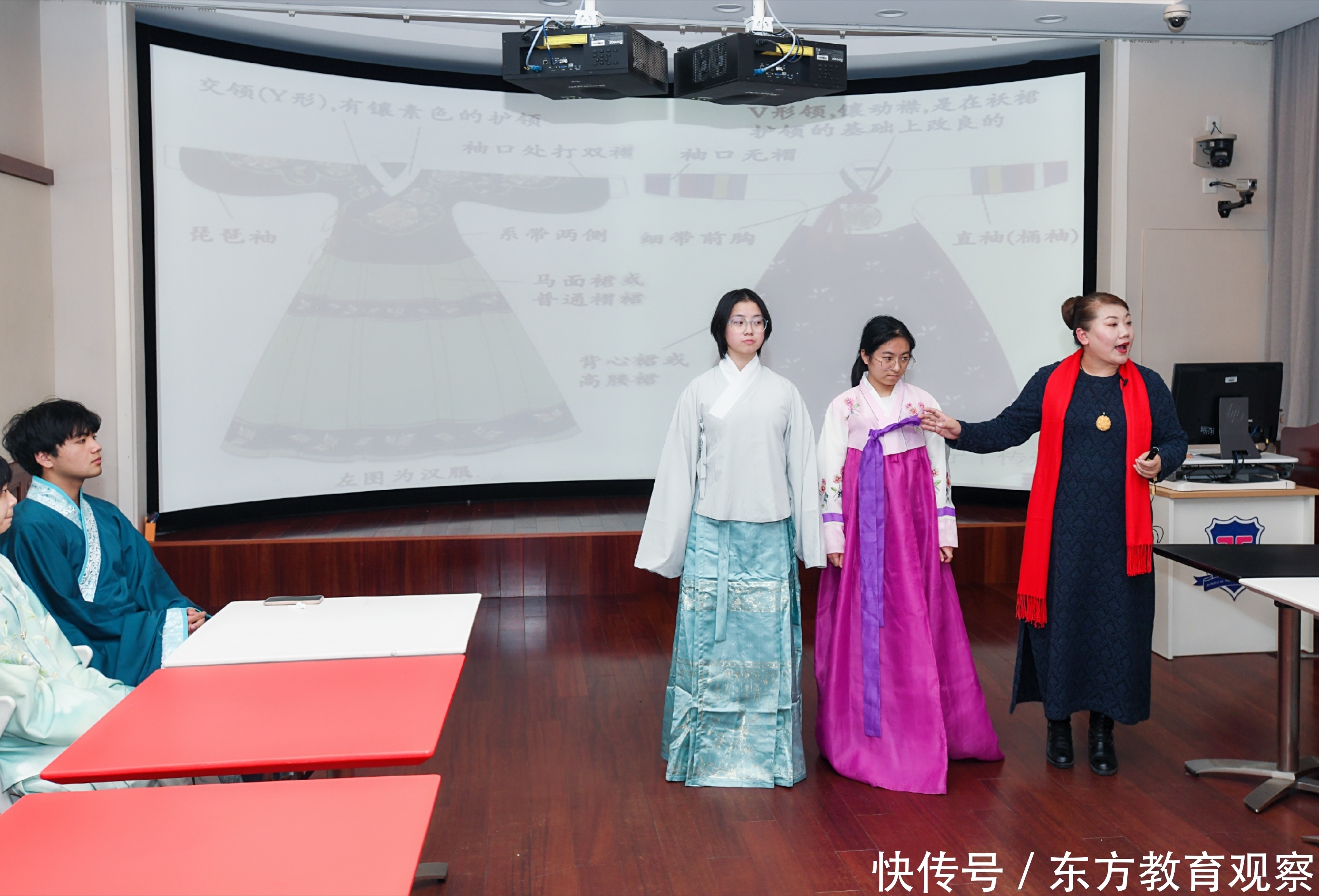 民族|董曦丹老师的文化课堂——展民族自信,让汉服文化长盛于世界