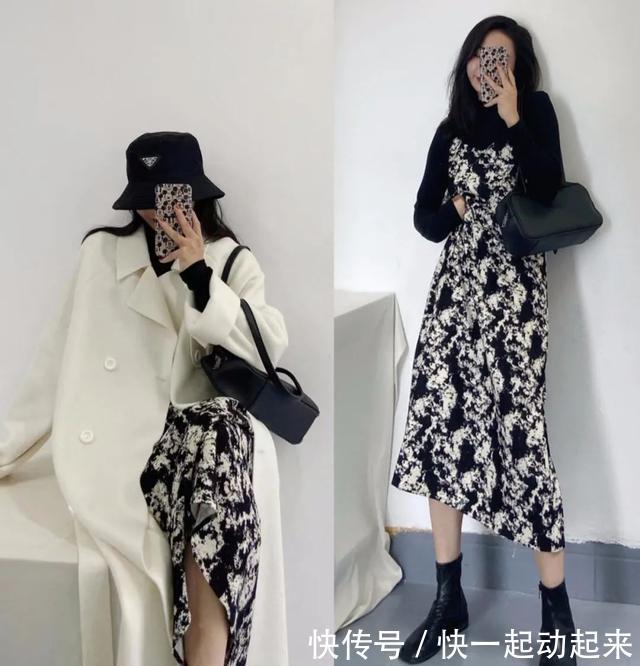 今年终于不流行露脖子了!“烟管领+大衣”才是真洋气!