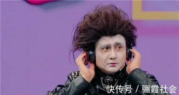 沈騰COS剪刀手愛(ài)德華，突然大笑把假發(fā)笑掉，網(wǎng)友直言笑到飆淚