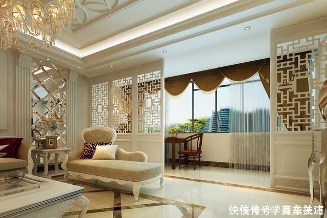 吧台|越来越多家庭在客厅和阳台之间选这些隔断，好看实用，还改善格局！