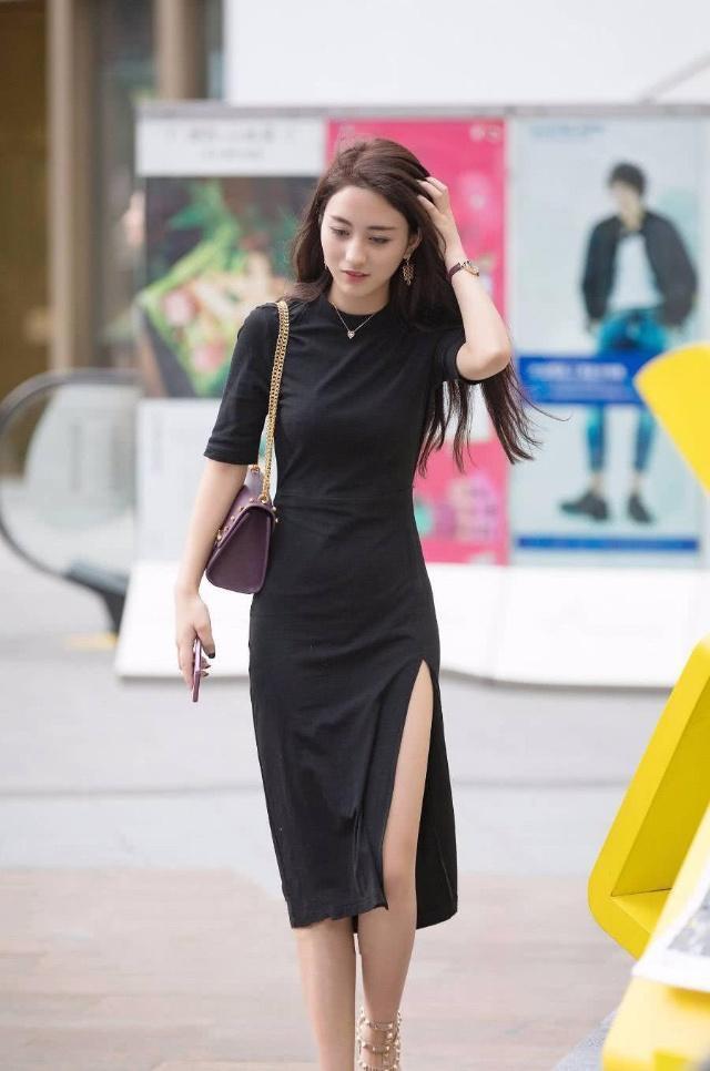 女人味 女神范的连衣裙穿搭,时髦又减龄,展现一种清新自然的美