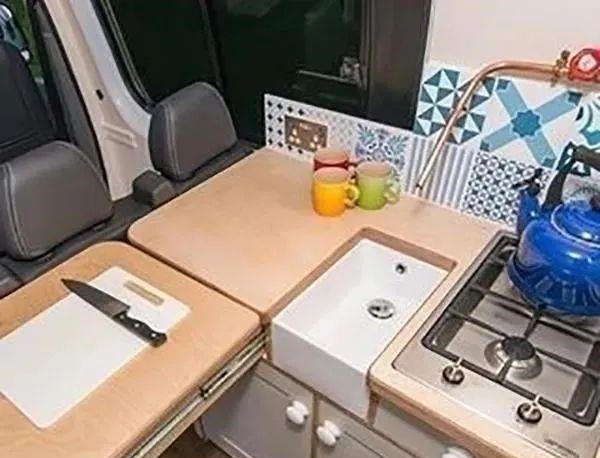 灶台|小厨房终于有救了，水槽上装个“抽屉”，台面最少多出30公分！