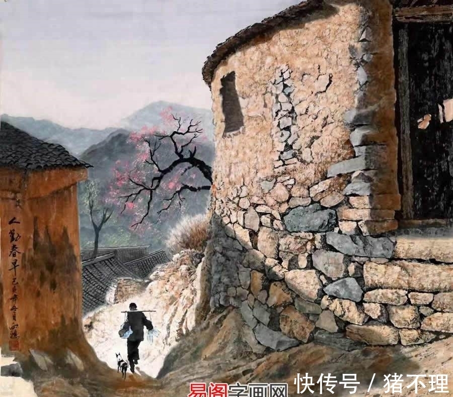 山水画&李向鸿微结构山水画 惊艳了岁月 惊艳了时光 也惊艳了世人