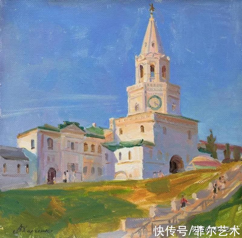 victori俄罗斯女画家维多利亚·哈尔琴科风景油画作品欣赏