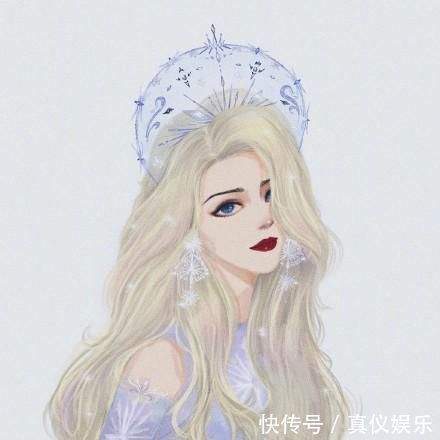 灰姑娘&别低头王冠会掉!迪士尼公主戴上花冠变女王,只有艾莎戴了个寂寞