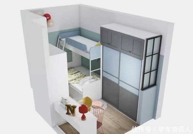 二胎|68㎡小户型将一房变两房,给二胎孩子打造出一个独立空间!
