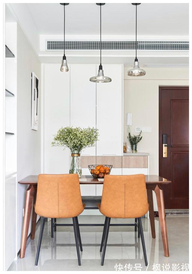 客餐厅|这是我见过最通透的小户型设计,高颜值+强收纳,无限放大的64㎡!