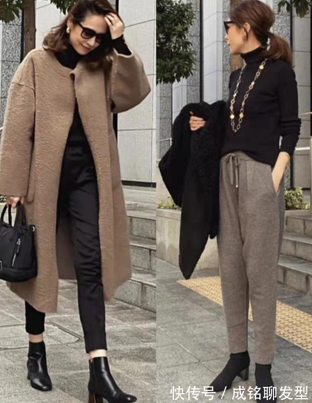 减龄 50岁女人别总穿运动鞋,学学这位大龄博主的短靴搭配,时髦又减龄