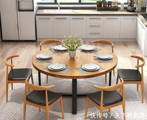 餐桌|装4次房才敢说：餐桌别买圆桌，现在流行这样装，美观实用还不贵