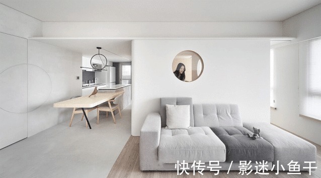 玄关|56㎡小宅,两房变三房,半平米不浪费,一家四口人住太舒服了!