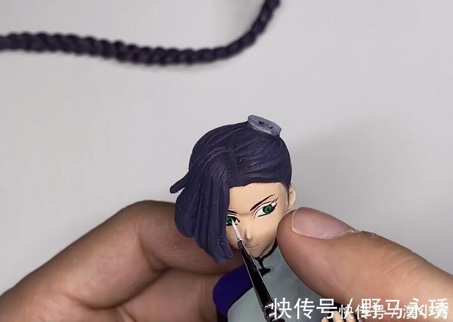 老师傅|木雕大师做梅花十三手办,上色之后秒变艺术品