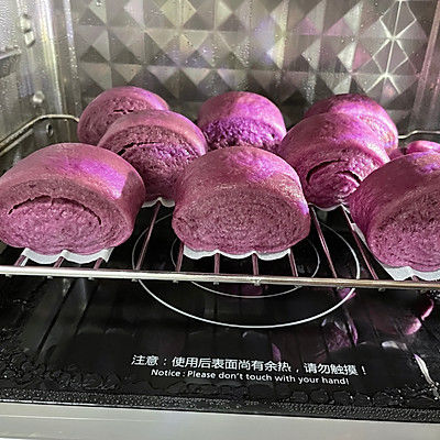紫薯牛奶馒头