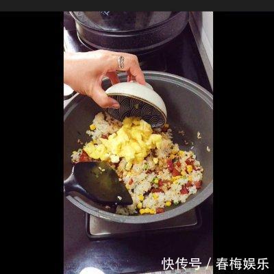 腊肠炒饭|有了这些简单美味.无敌巨好吃的腊肠炒饭,实力下酒