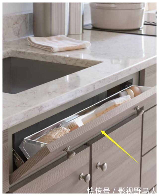 装修|给家里橱柜底下水槽这样设计点赞，以后新房装修也要这样做