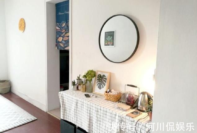 玻璃|21㎡“遗产楼”爆改记玻璃当隔断，主打舒适装饰风，费用3万