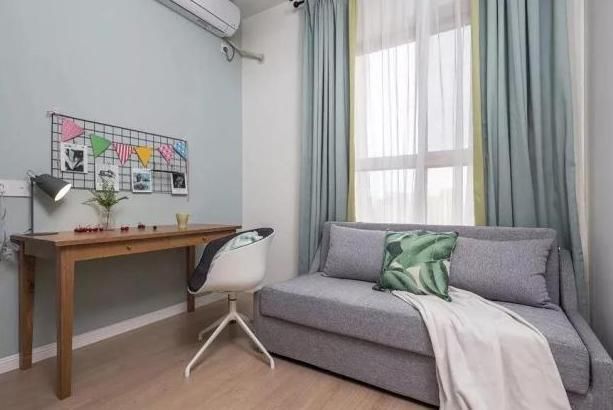 次卧|95平米小三房，简约北欧风格，入住久了，越住越舒服