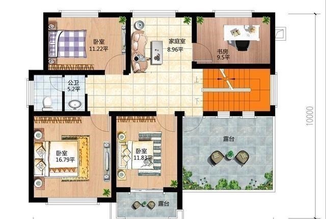 平面|9套二层乡村小别墅,精美秀气,时尚宜居,第7套是我的菜!
