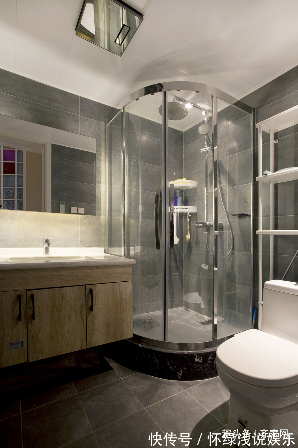 背景墙|混搭风格三居,儿童房和客厅相互呼应,一家人在一起的幸福!