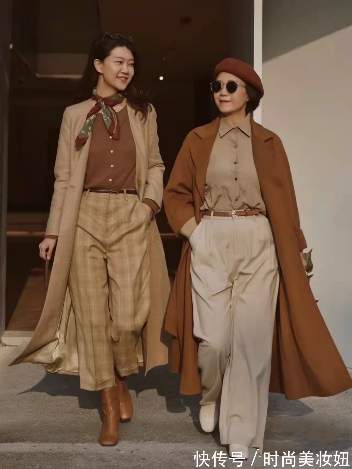 搭配|大衣怎样穿才更显“贵”?学会同色系搭配,随便穿都是大牌范