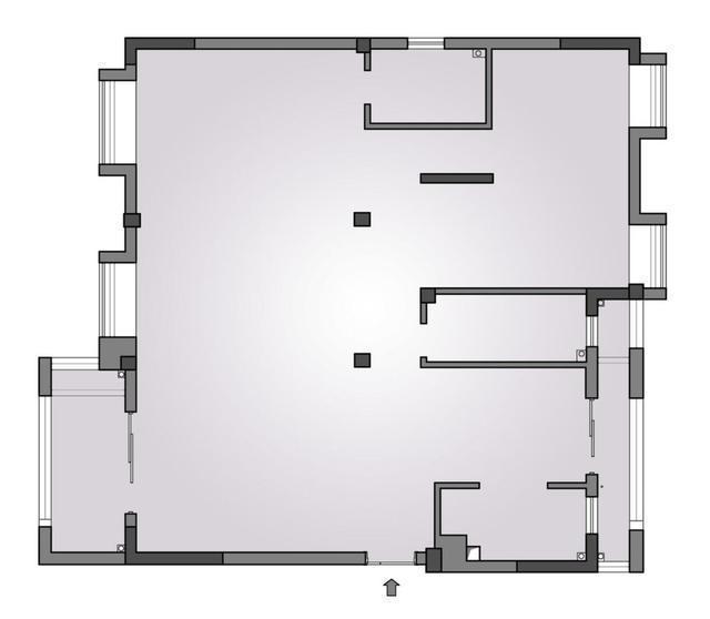 空间|她放弃“大横厅”优势，决定重组空间，完工后既实用又有档次