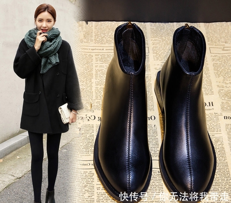 短靴女鞋|大年初一,小红穿这“欧式”高跟鞋,袅袅婷婷,一下子就把我迷倒