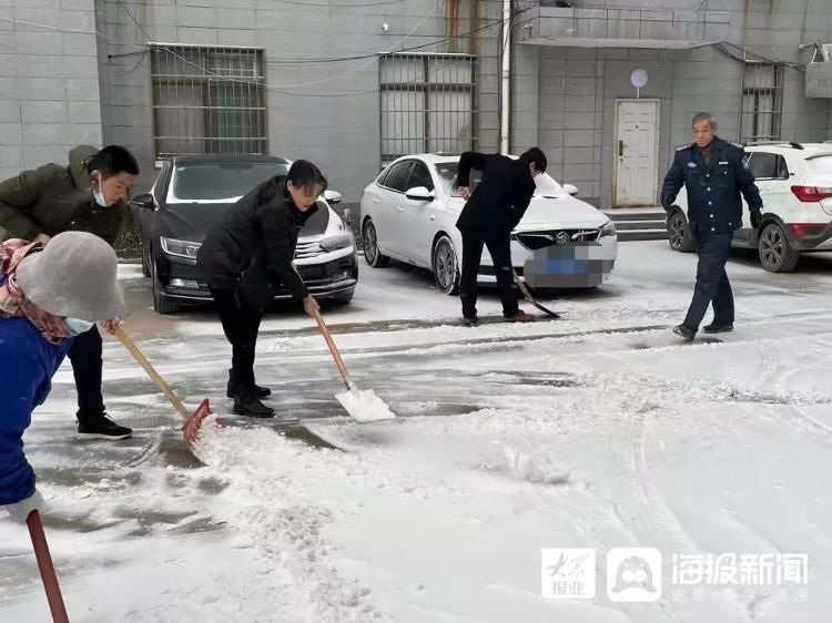 赏景|寻美淄博丨解锁赏景新姿势 实拍风雪中的一幕幕美景