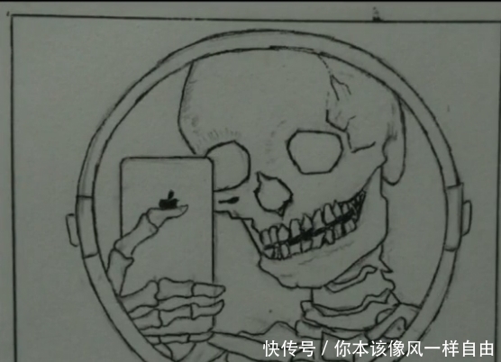 作画|美术生作画表达心情,完成后惊呆众人,网友:这是个有故事的人