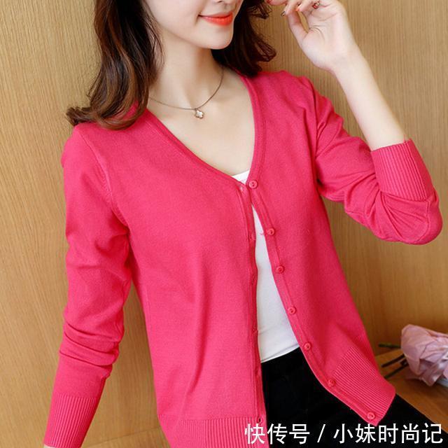 夏季|冰丝针织衫,穿着秀气伊人,魅力无限