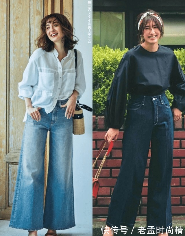 style|今秋“牛仔奶奶裤”又来炸街了,专治腿粗