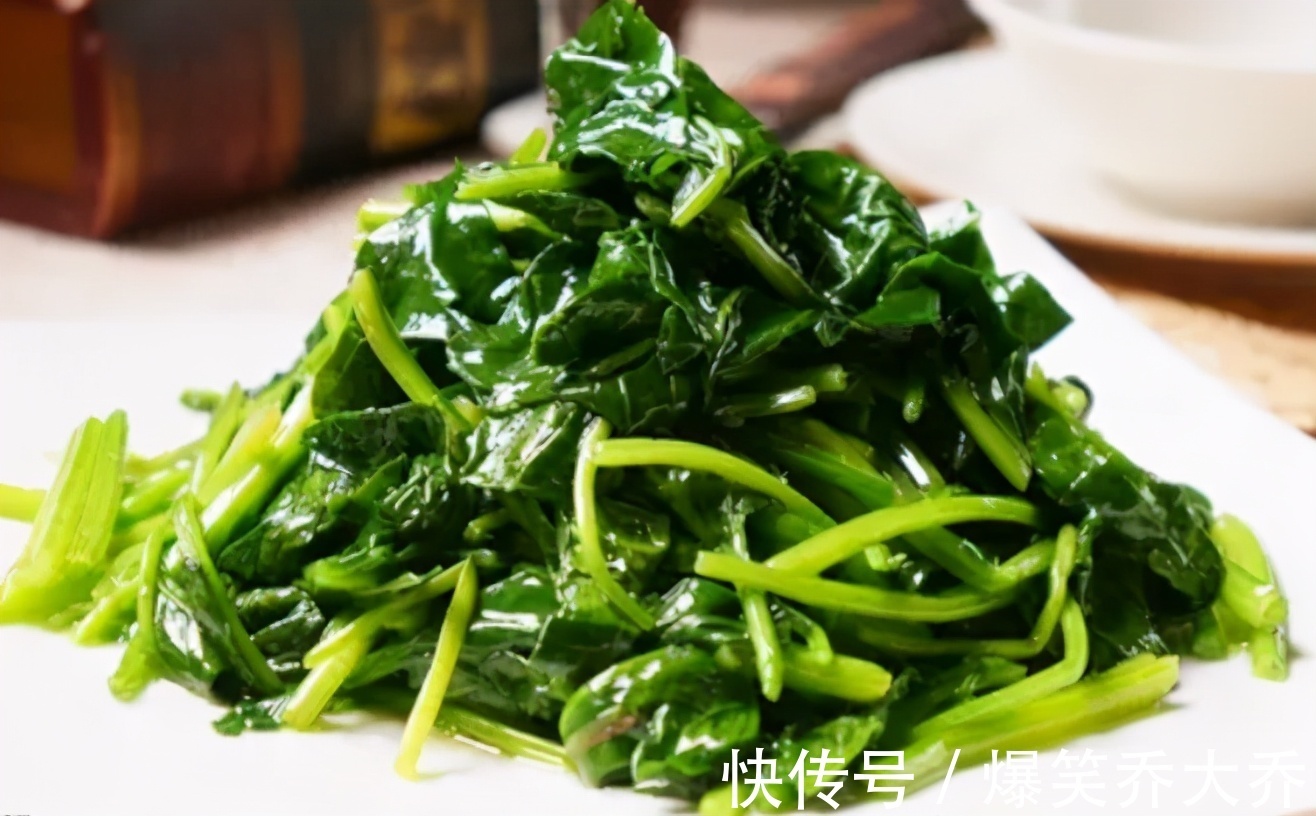 猪油|无论炒啥绿叶菜,不要直接炒,多加1步,颜色绿油油,软嫩不涩口