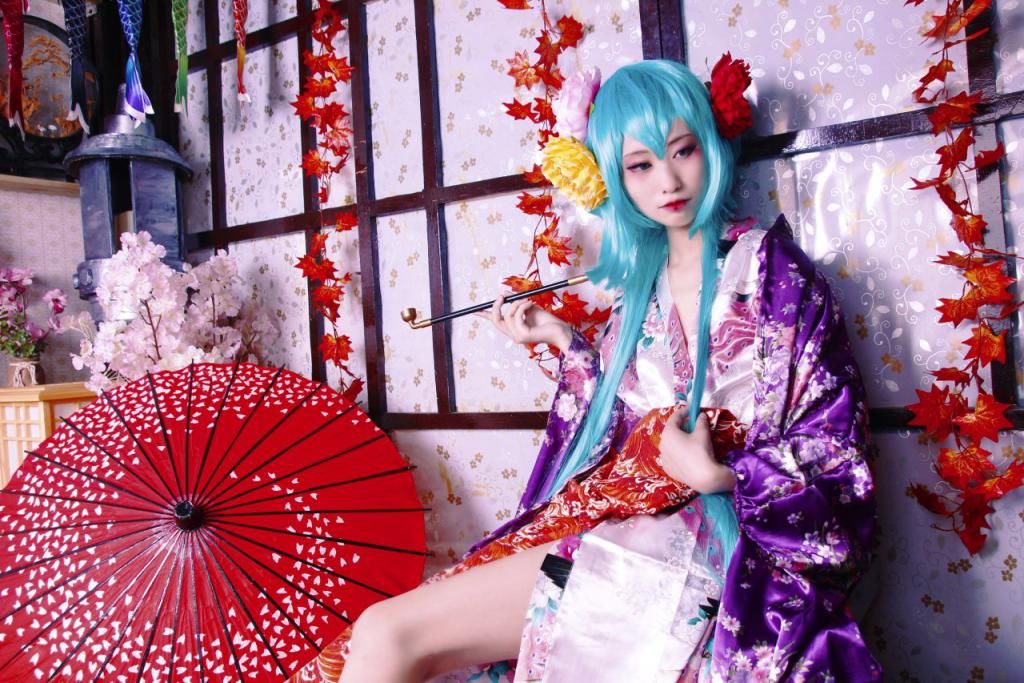 VOCALOID|VOCALOID初音未来镜音铃雨梦楼 cosplay