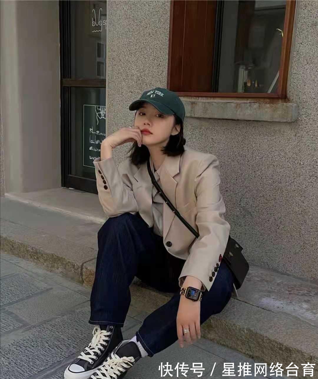 牛仔裤|卡其色西装配什么裤子好看